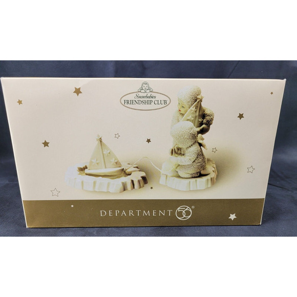 SNOWBABIES 2000 Friendship Club Dept. 56 Membership Kit - Missing Star Pin - Picture 8 of 15